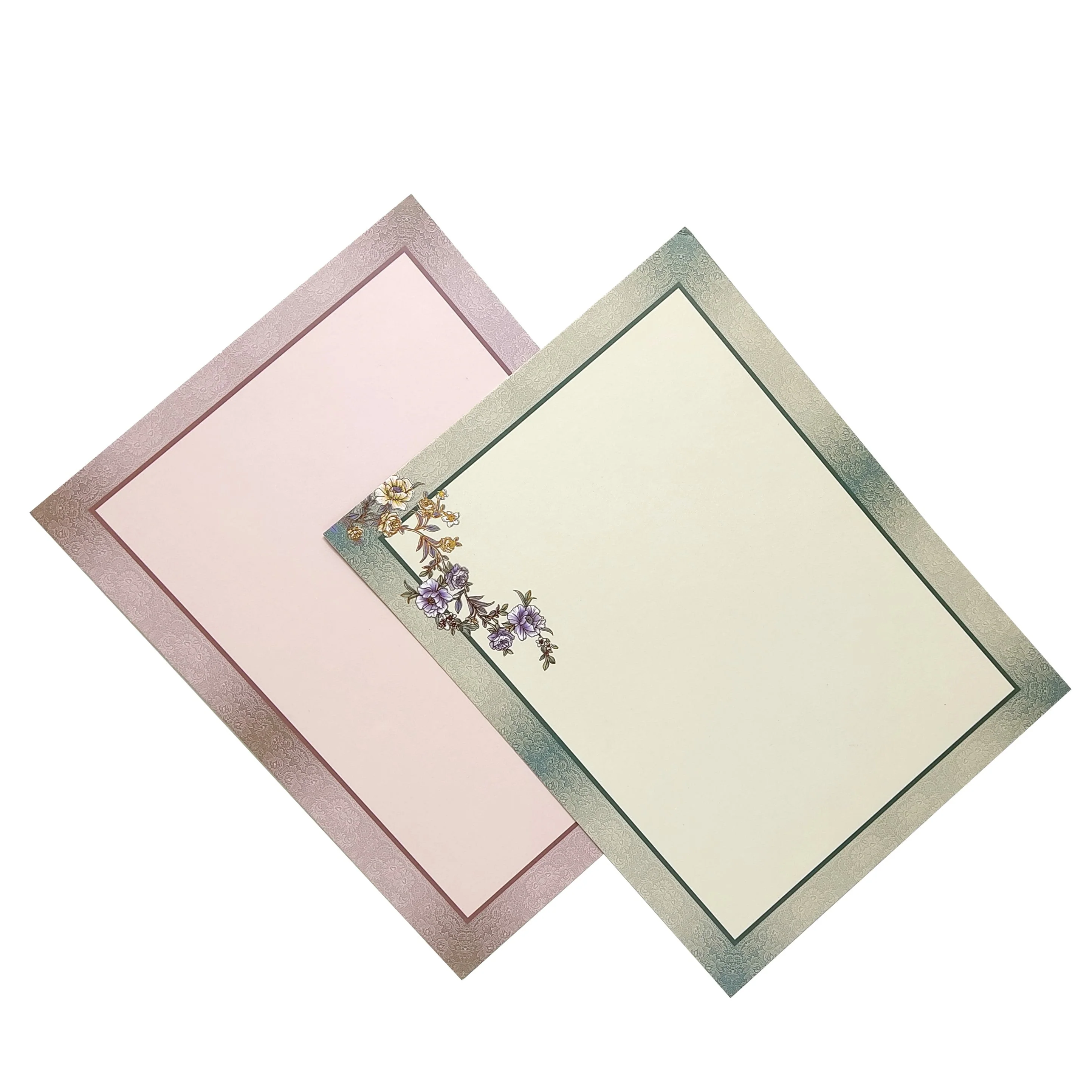 Light blue flower design scodix invitation card-KNPO02AB - Image 5