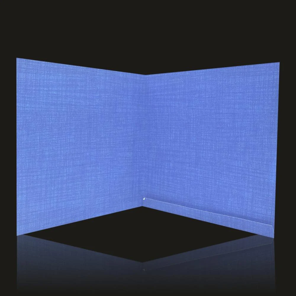 Blue Laser cut Invitation Card-KNK833BI - Image 5