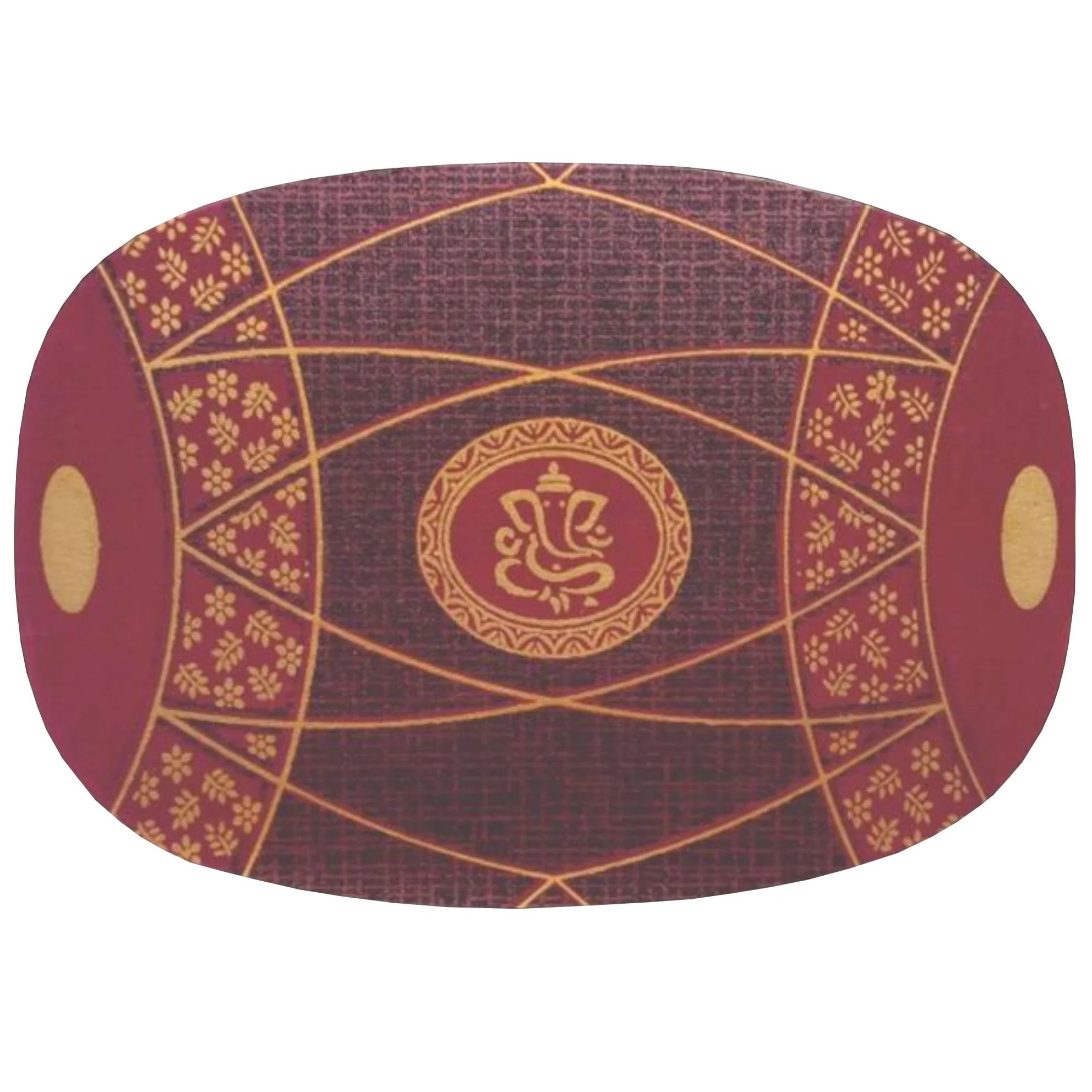 Beautiful Drum Shaped Brown Shaded Personal Wedding Card - KNHM808G - Image 2