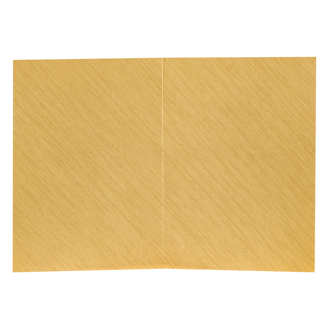 Gold Foiled Simple Wedding Card-KNCM044G - Image 5