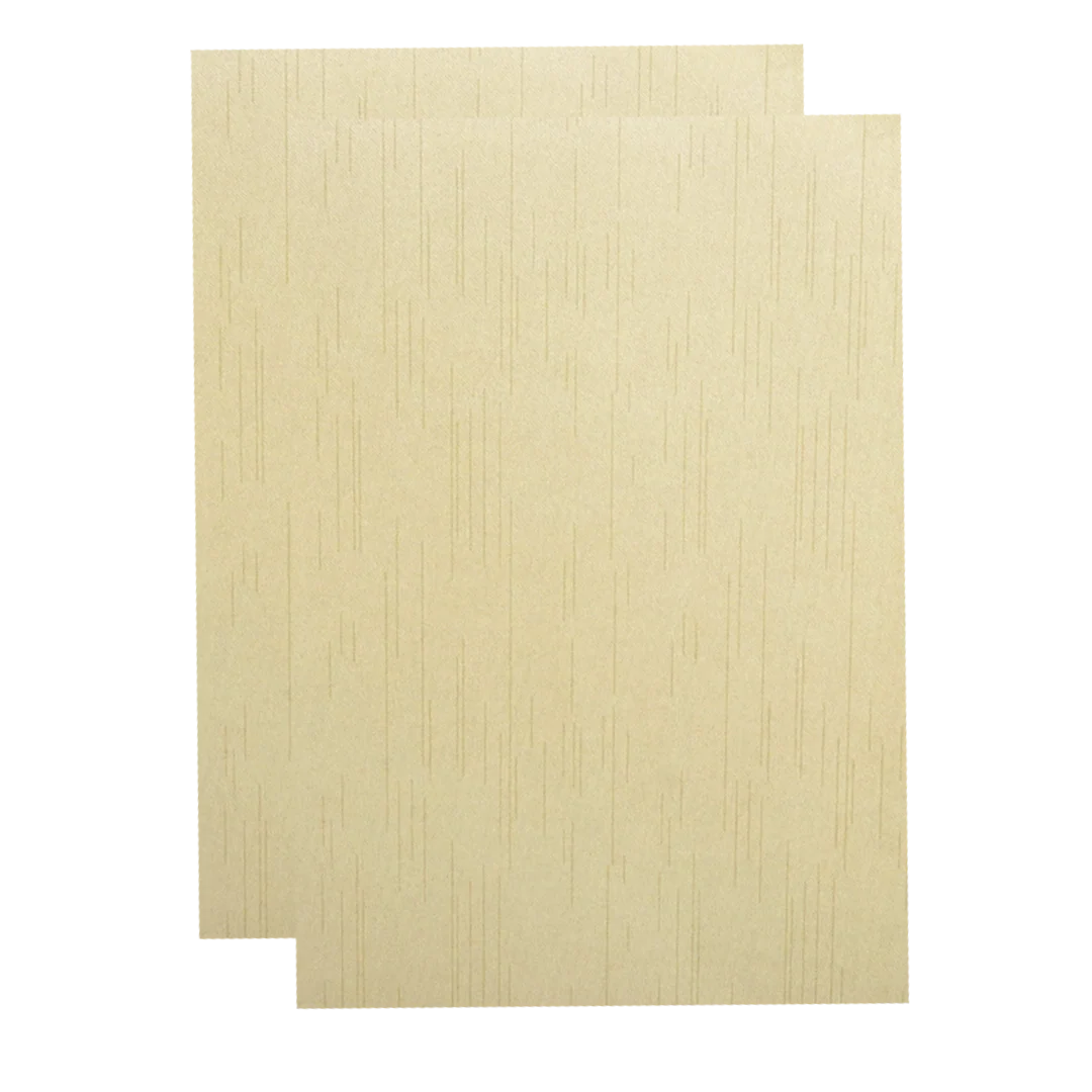 Beige Shiny Door Style Wedding Card-KNKR040C - Image 5