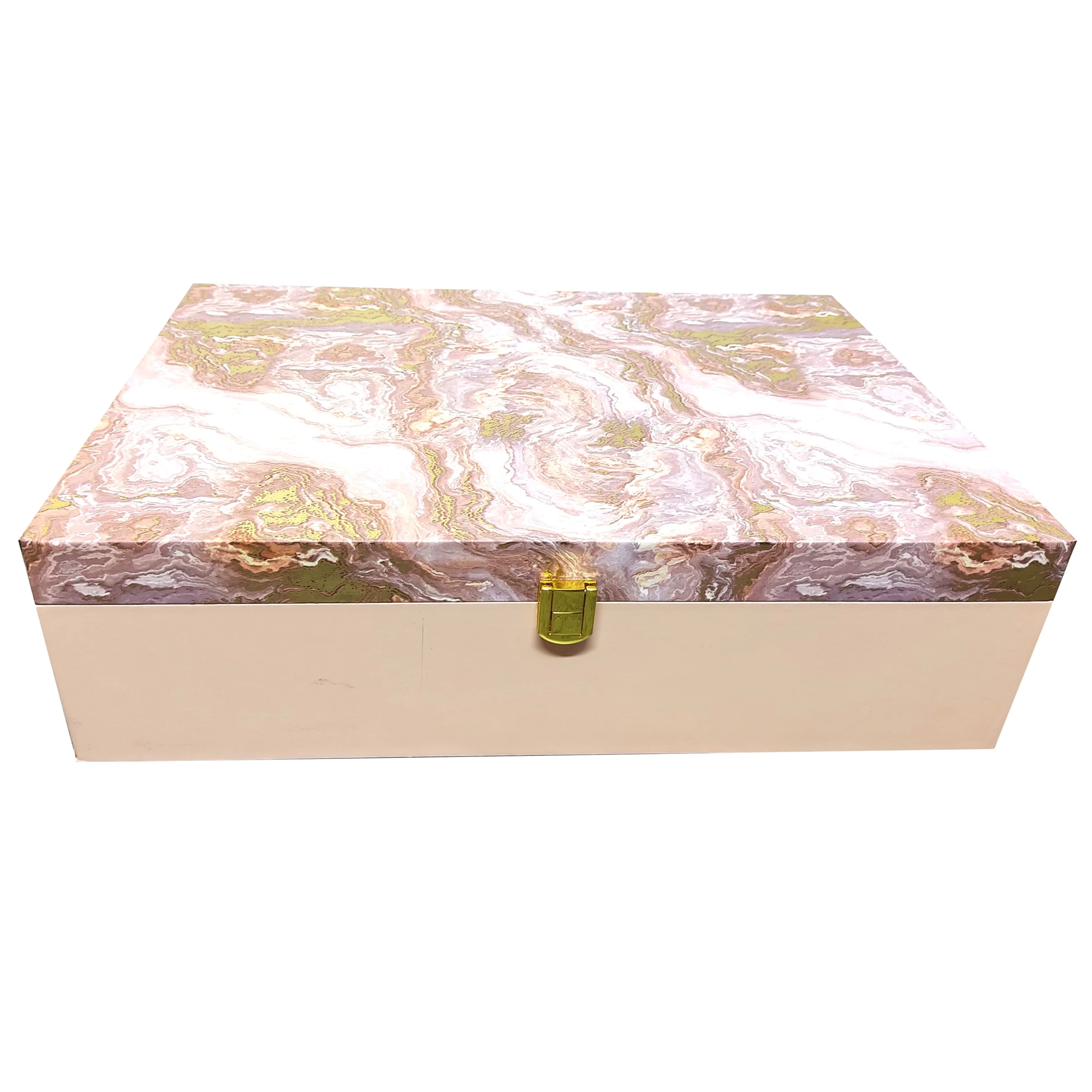 Beige Large Box Invitation-KBX0602 - Image 2