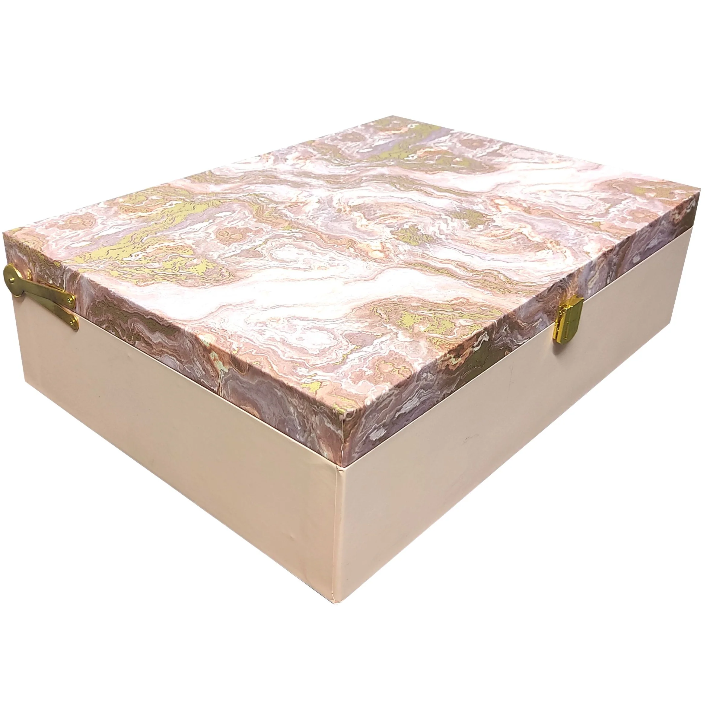 Beige Large Box Invitation-KBX0602 - Image 3