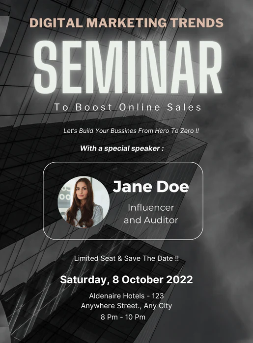 Black Boost Seminar Invitation-AASMI007 - Image 2