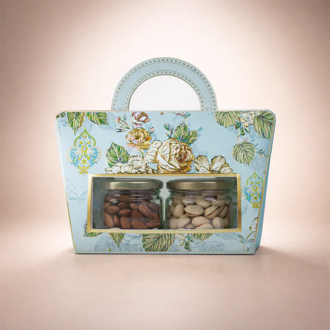 Blue Floral Return Gift Hamper-GNBT9414 - Image 3