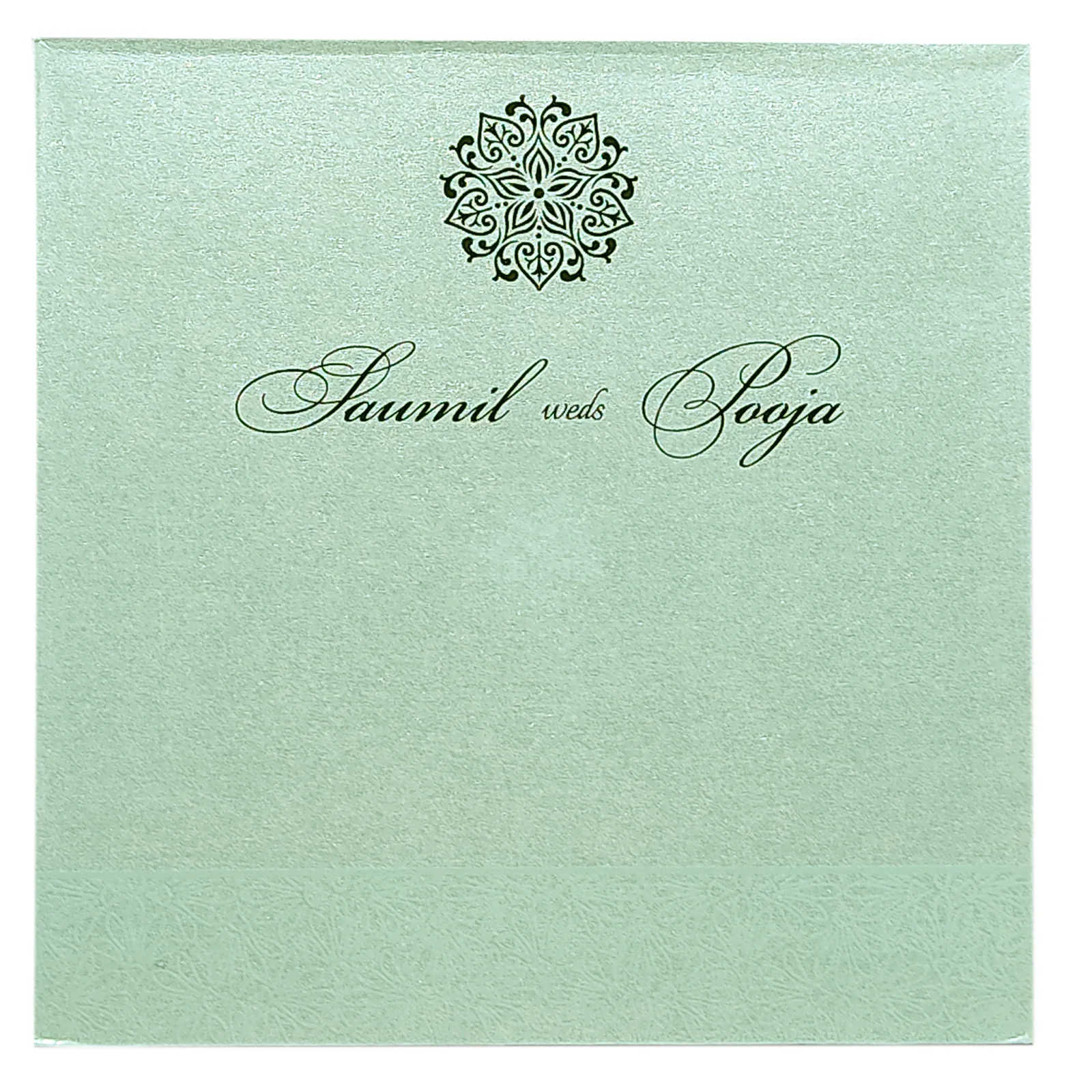 Blue Ganesha Invitation Card-KRC29052 - Image 4