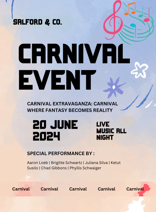 Blue Carnival Shopping Event Invitation-AASHE006 - Image 2