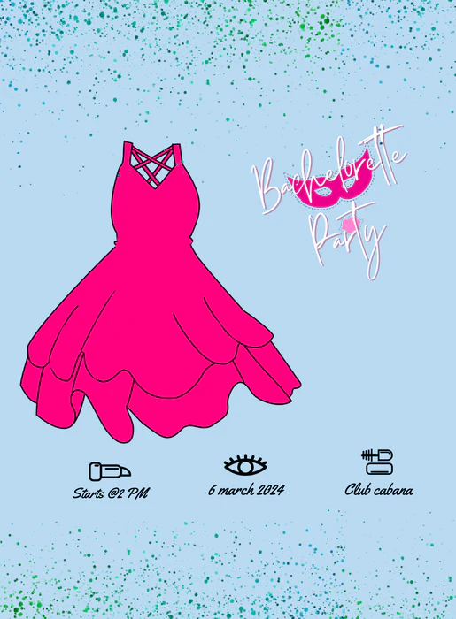 Blue Dress Bachelorrette party-AABCP010 - Image 2