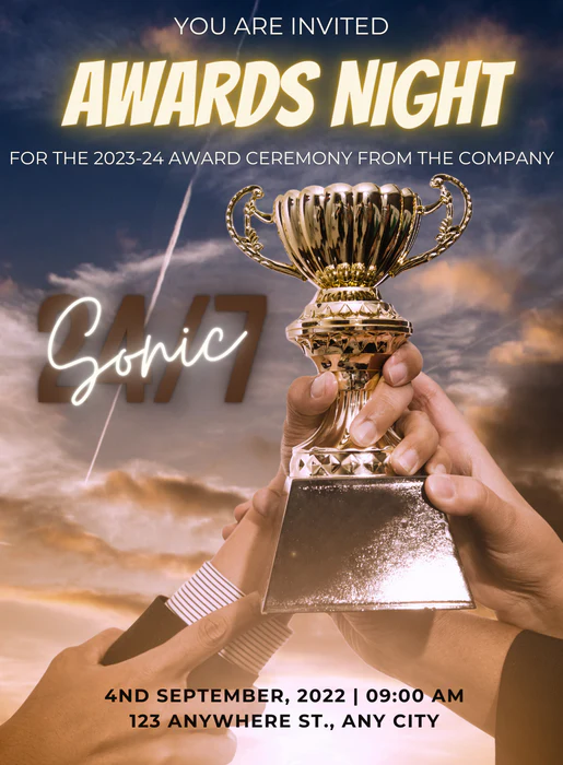 Blue trophy Awards Ceremony-AAONY005 - Image 2