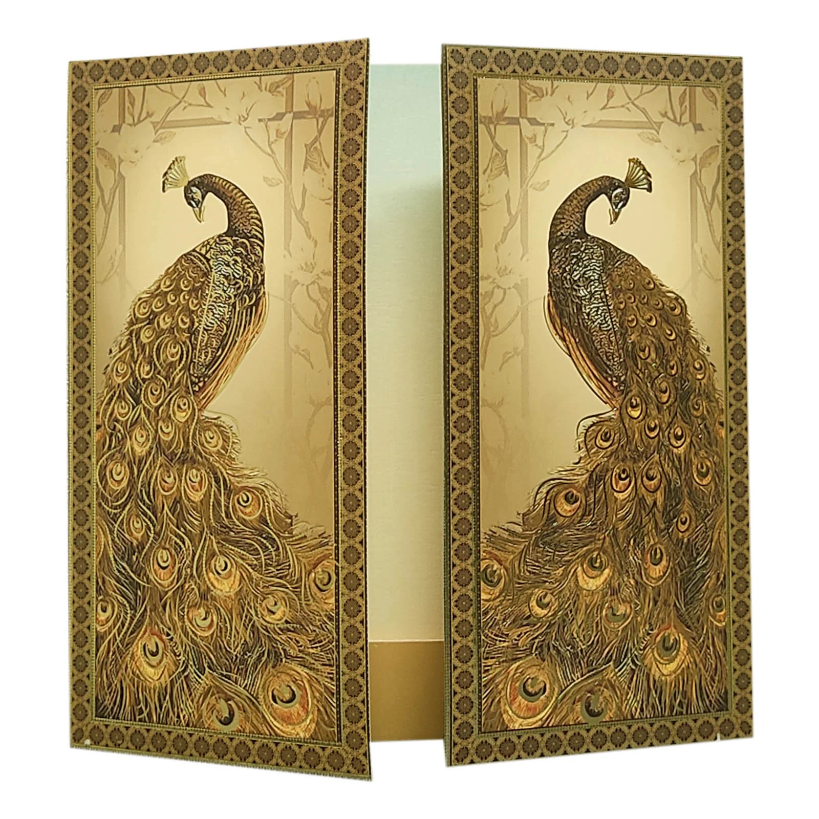 Brown Door Opening Invitation Card-Krc29590 - Image 3