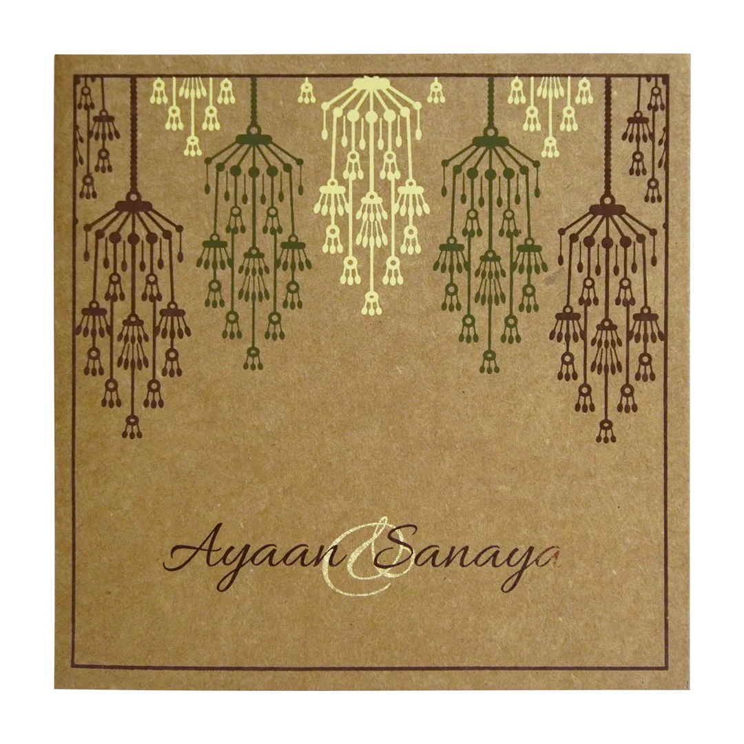 Brown Eco Friendly Invitation-KRC30230 - Image 3