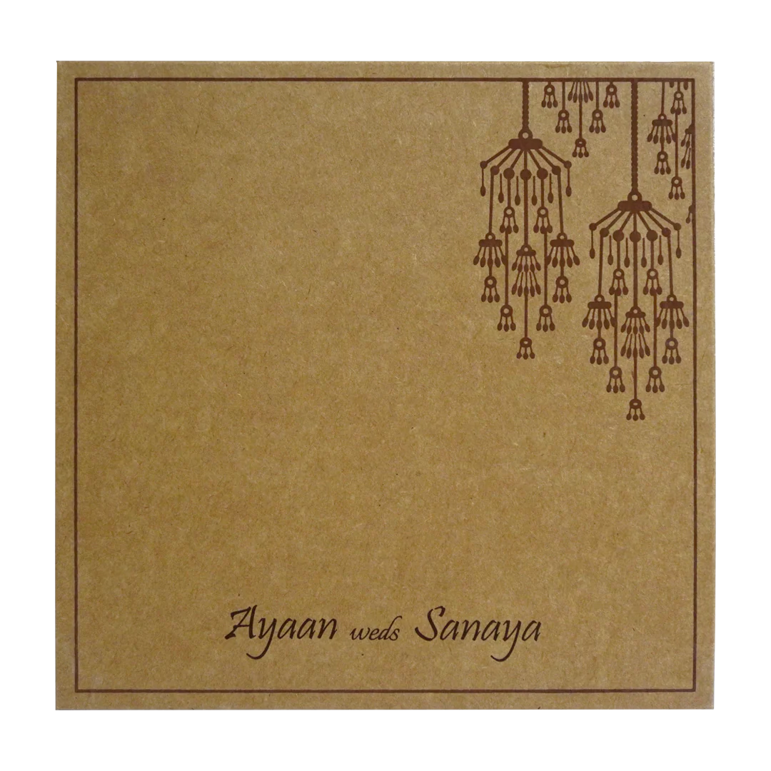 Brown Eco Friendly Invitation-KRC30230 - Image 4