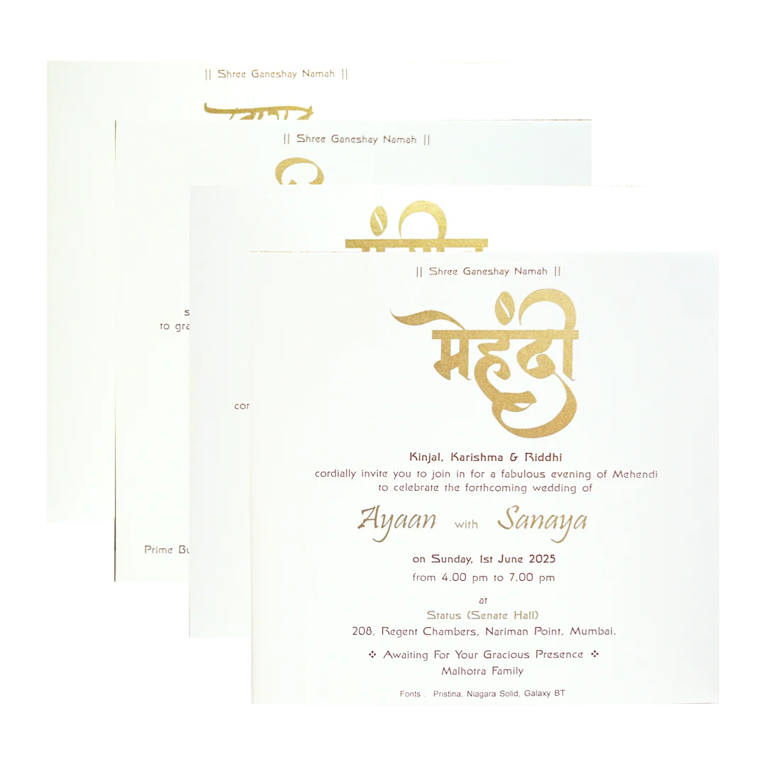 Brown Eco Friendly Invitation-KRC30230 - Image 5