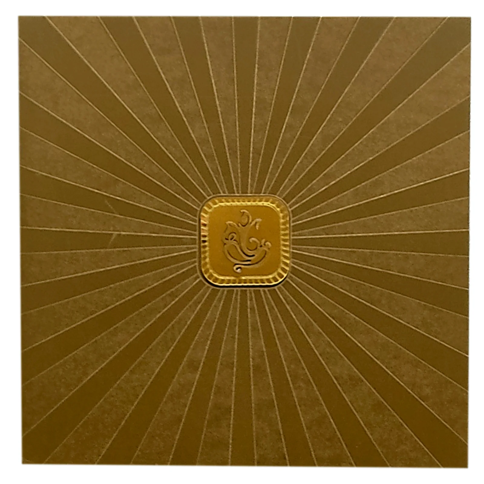 Brown Geometric Design Invitation Card-KRC29261 - Image 3