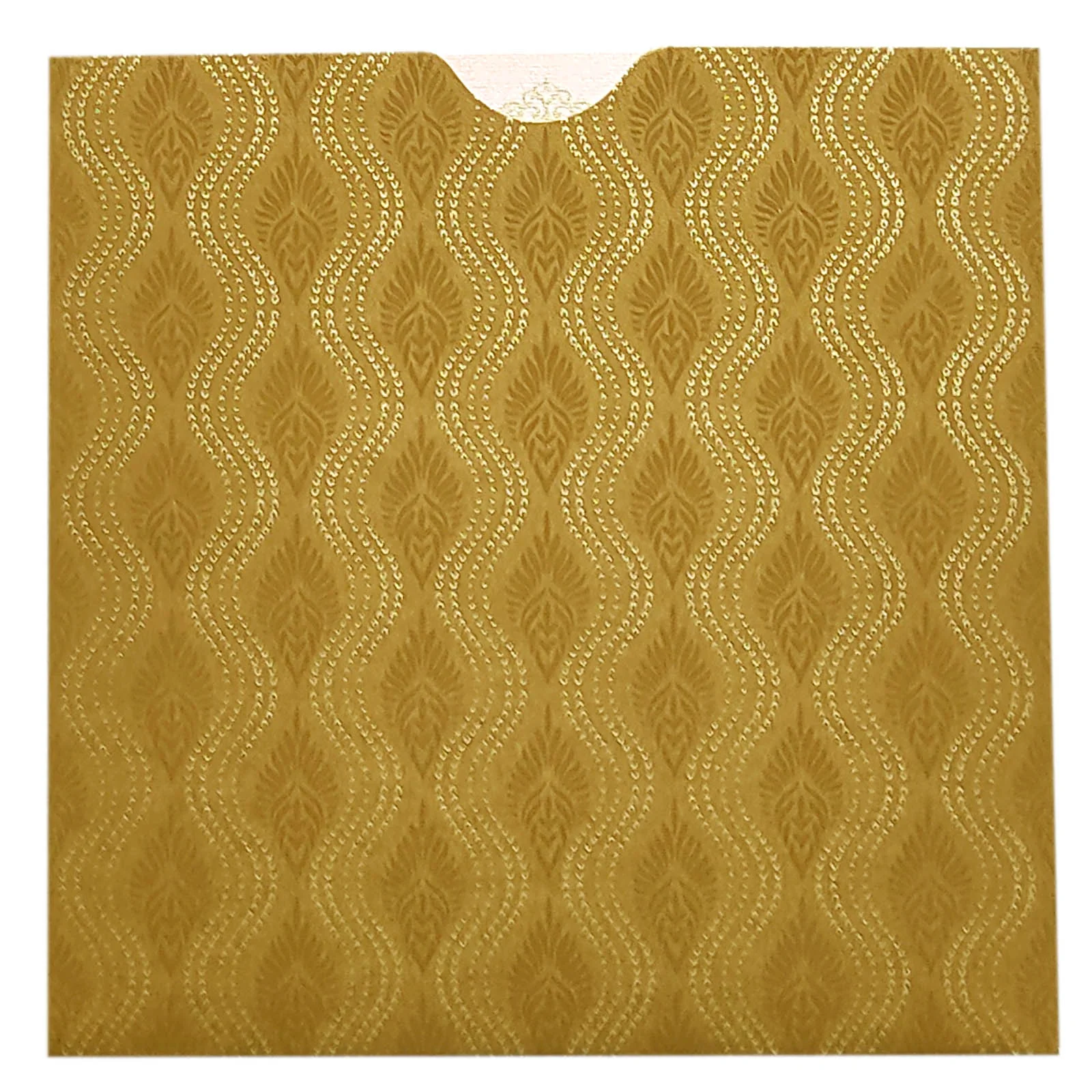Brown Pattern Design Invitation Card-KRC29242 - Image 4