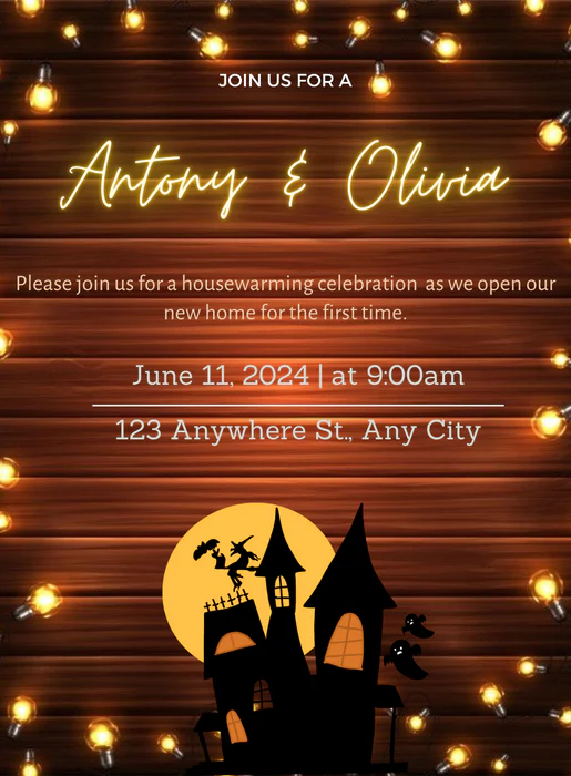 Brown Delightful Housewarming Invitation-AAHMI0011 - Image 2