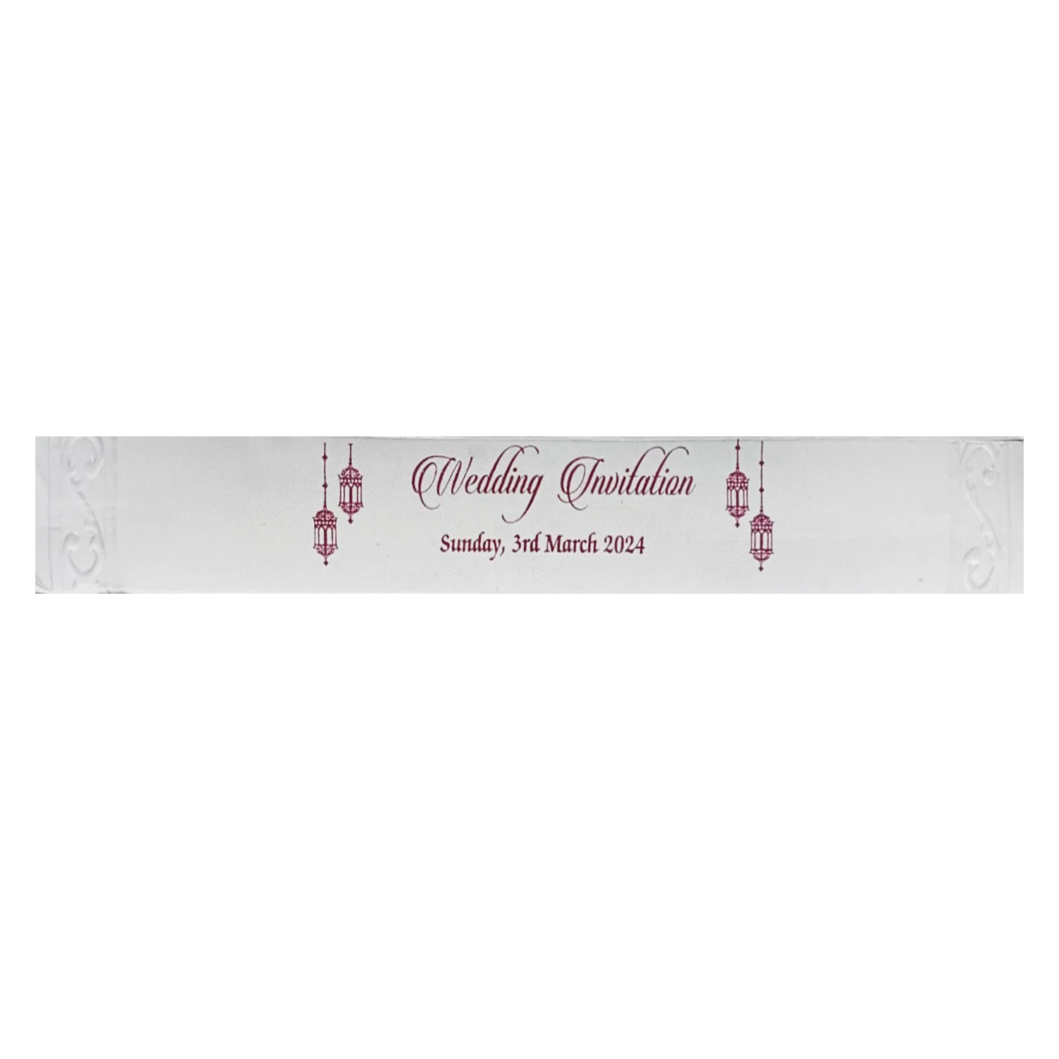 Carmine Red Scroll Card-KJTS0051 - Image 4