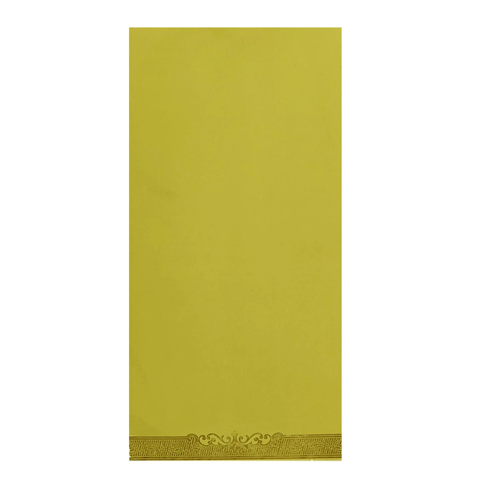 Pista Green Single Sheet Invitation-KNKS21GG - Image 2
