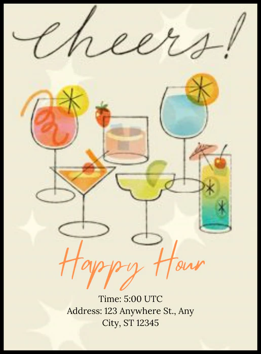 Colorful Cheers Happy Hour-AAHPP003 - Image 2