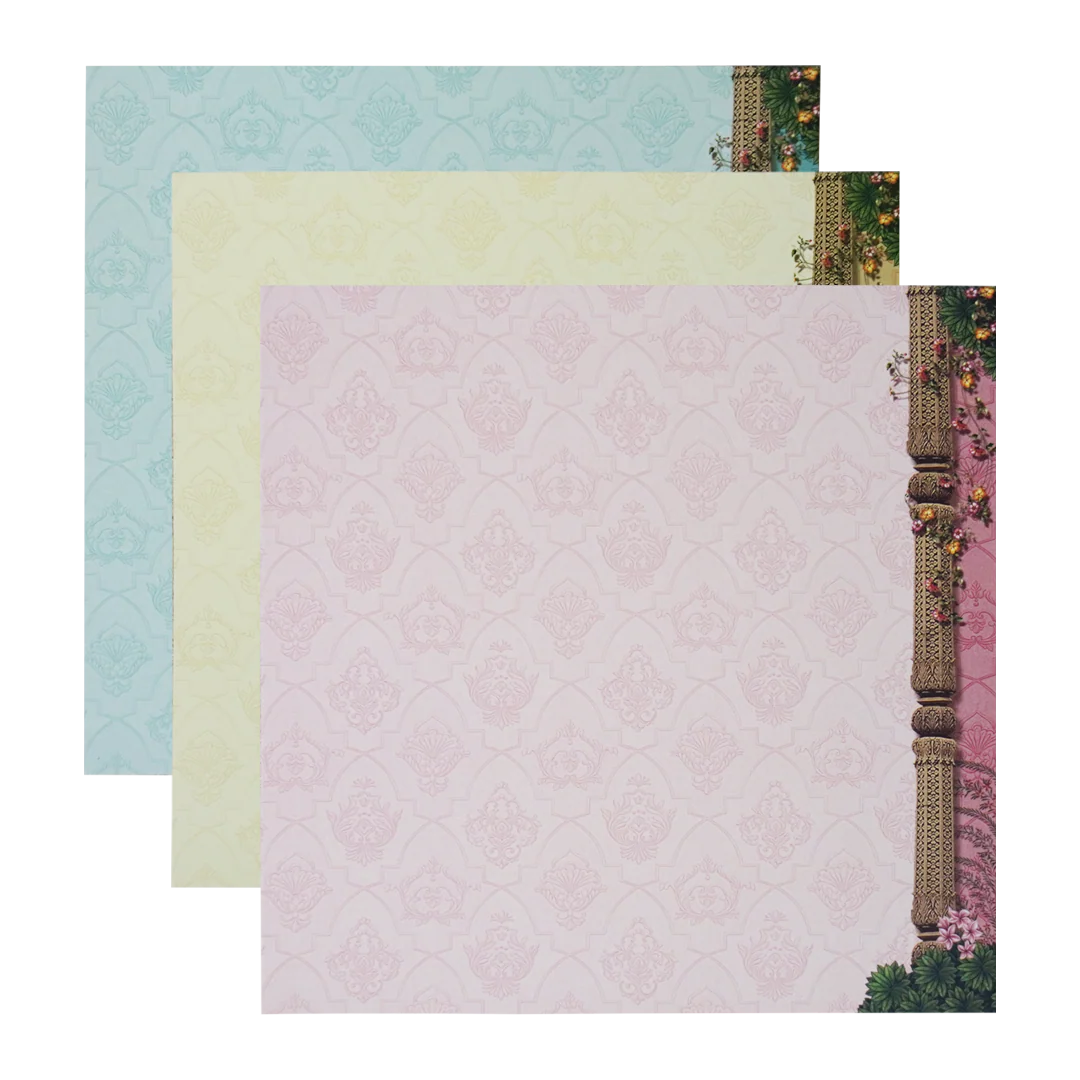 Cream Arch Padded Marriage card-KAC05600 - Image 5