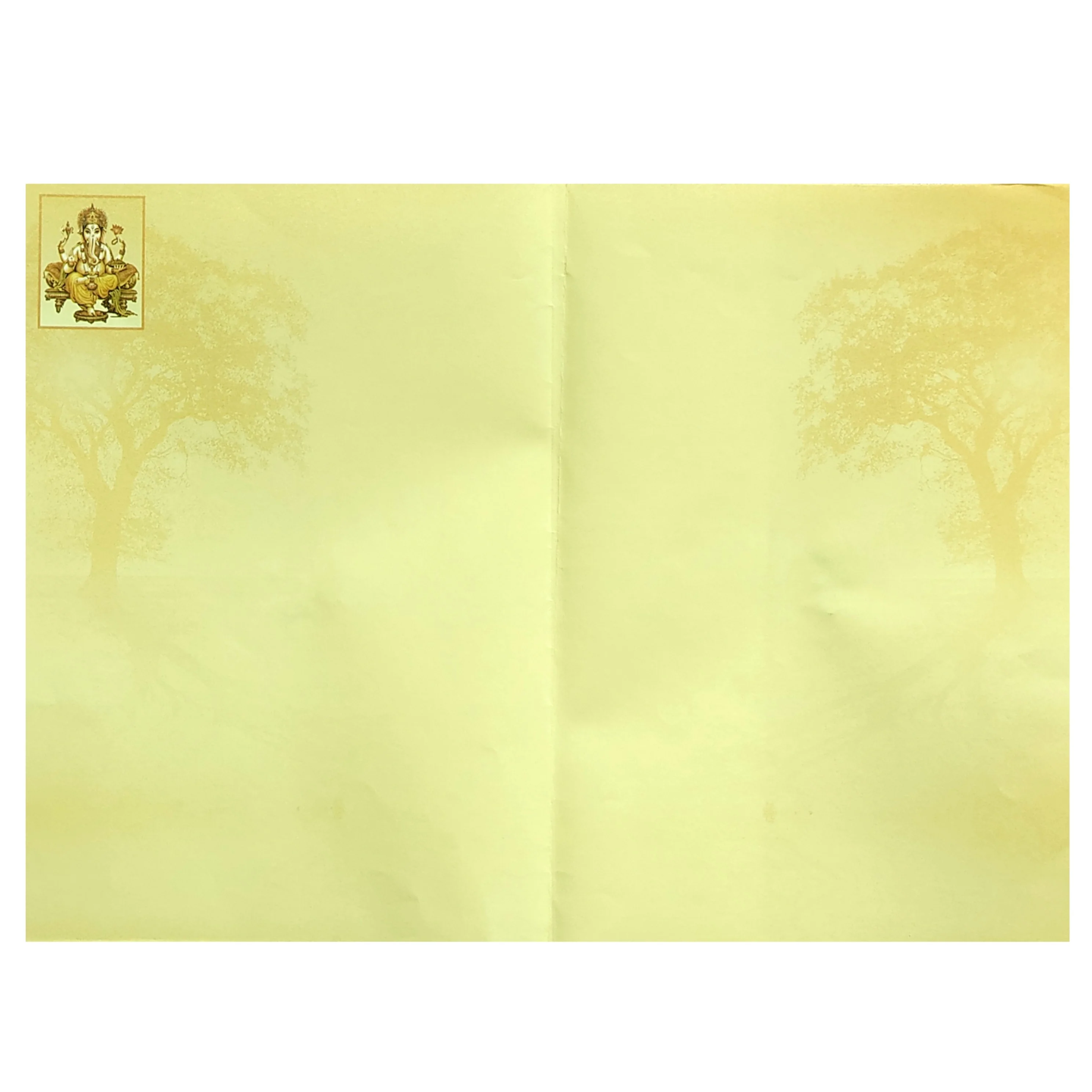 Cream Balaji Padmavathi Wedding Card-KNEP1605 - Image 5