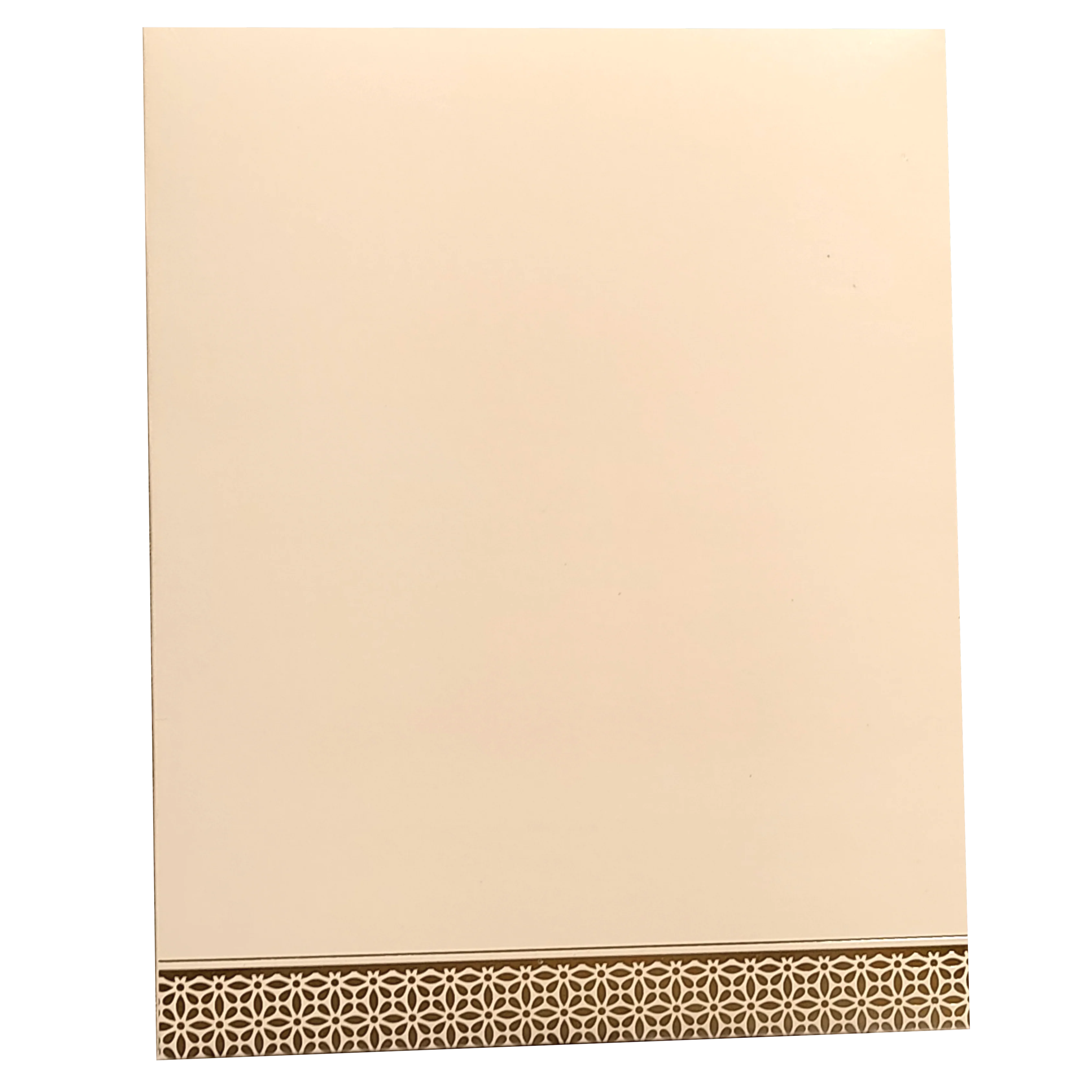 Cream Embossed Nameplate Marriage Card-KNK4205C - Image 4