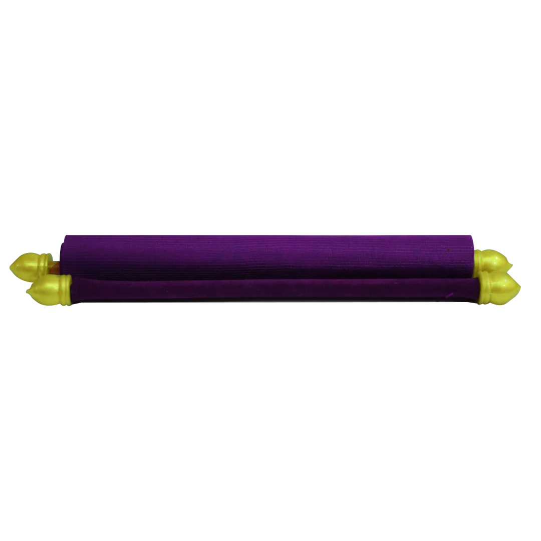 Dark Purple Velvet Scroll Card-KJTS0031 - Image 3