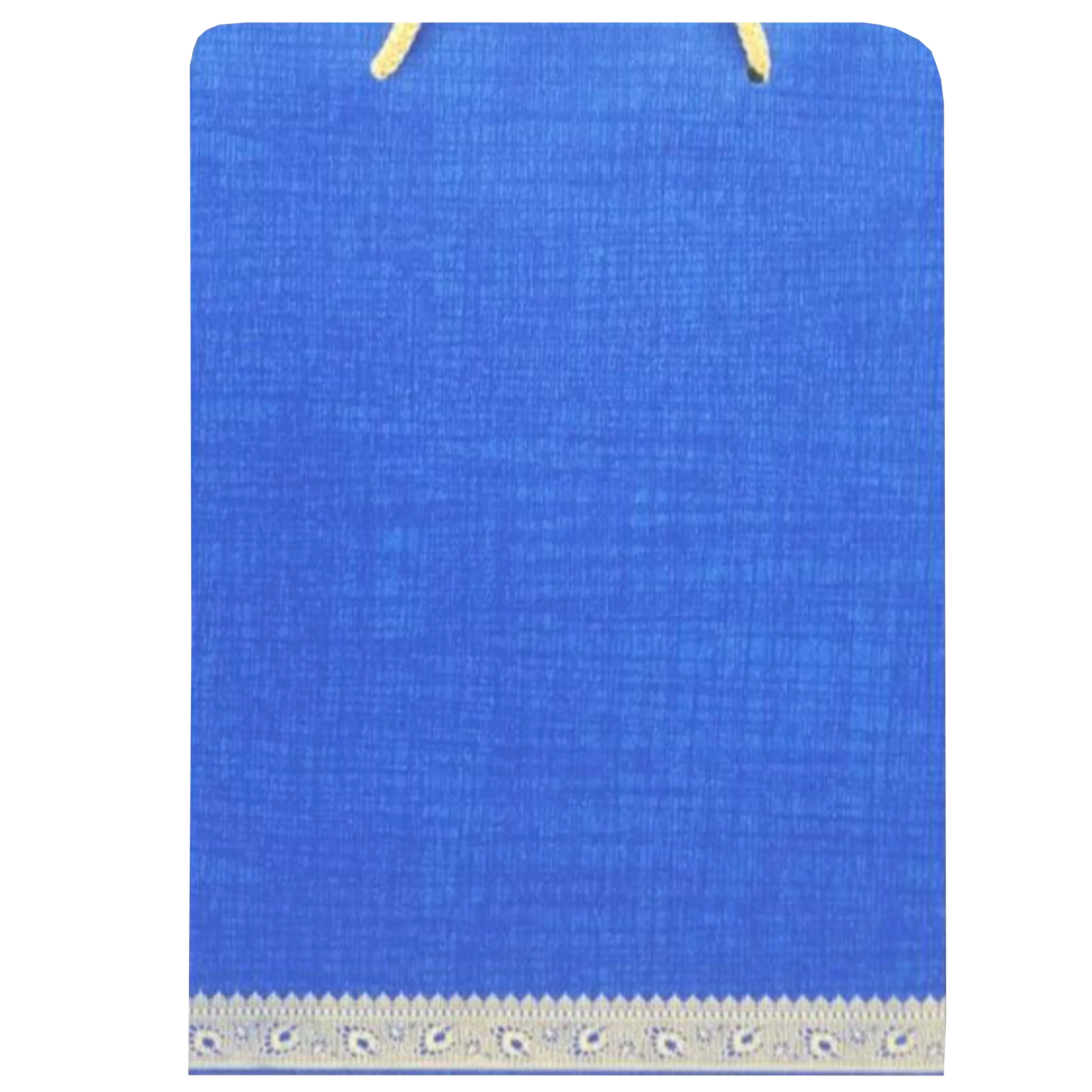 Enchanting Blue Shading With Gold Foiling Bag Type Wedding Card-KNCA201B - Image 4