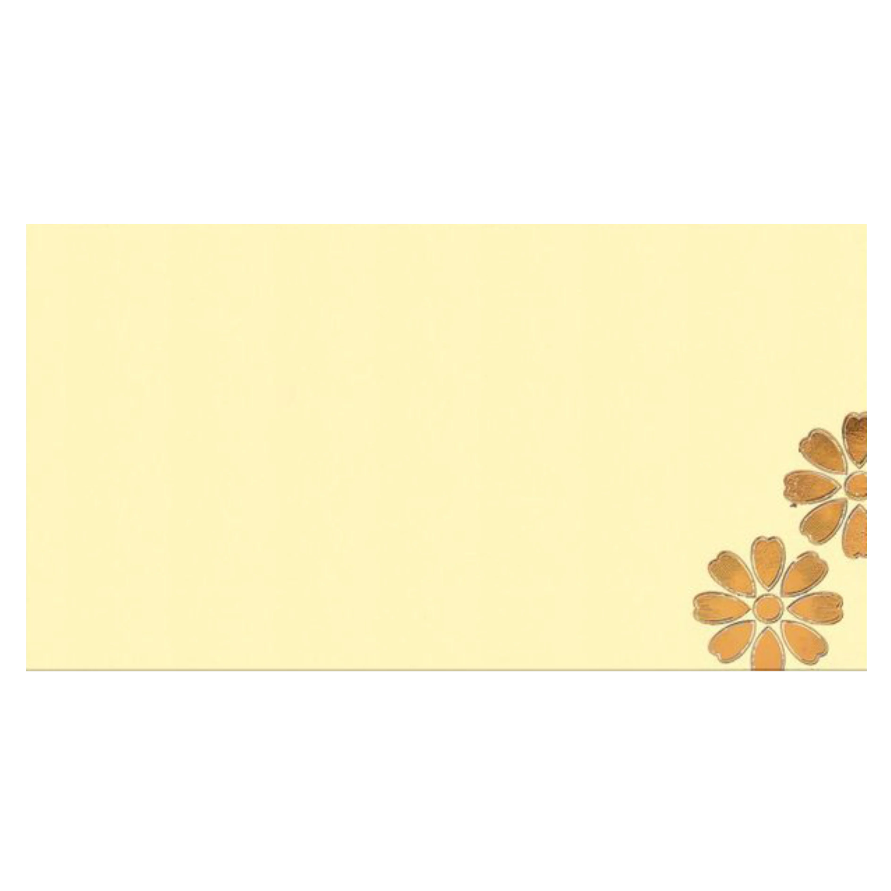 Fantastic Cream Colour With Ribbon Personal Wedding Card - KNK30421 - Image 4