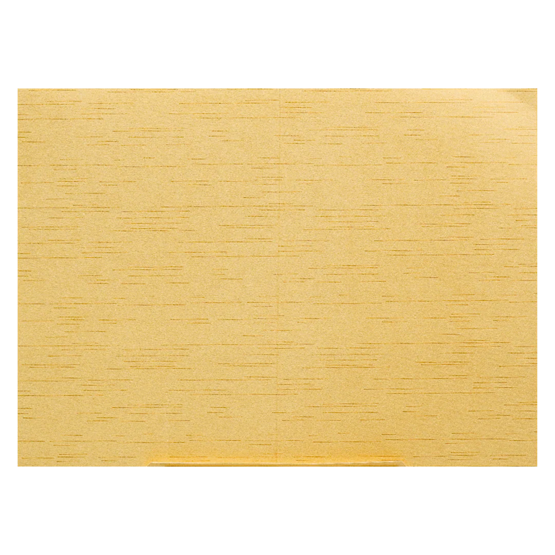 Gold Foiled Floral Wedding Card-KNT2701GL - Image 5