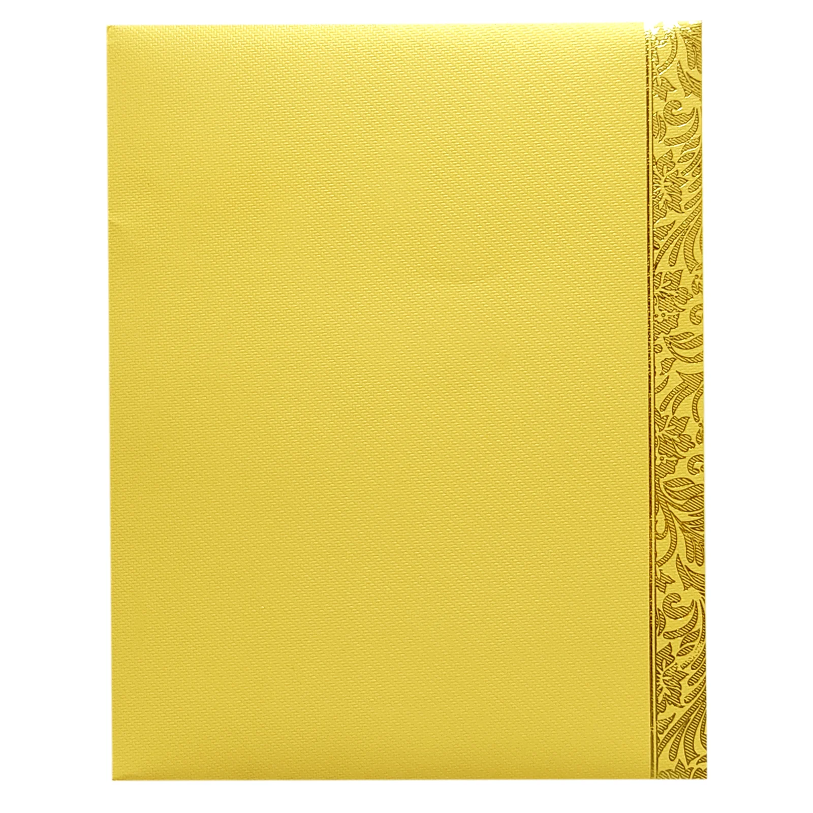 Gold Ganesha Wedding Card-KNKT5014 - Image 4