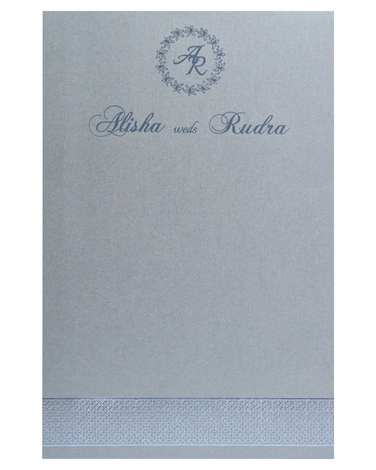 Grey Textured Single Card-KRCS7391 - Image 3