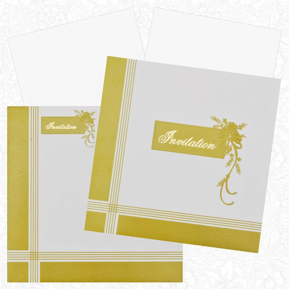 Invitation Card - Affordable Ranged Wedding Cards-KNK3154