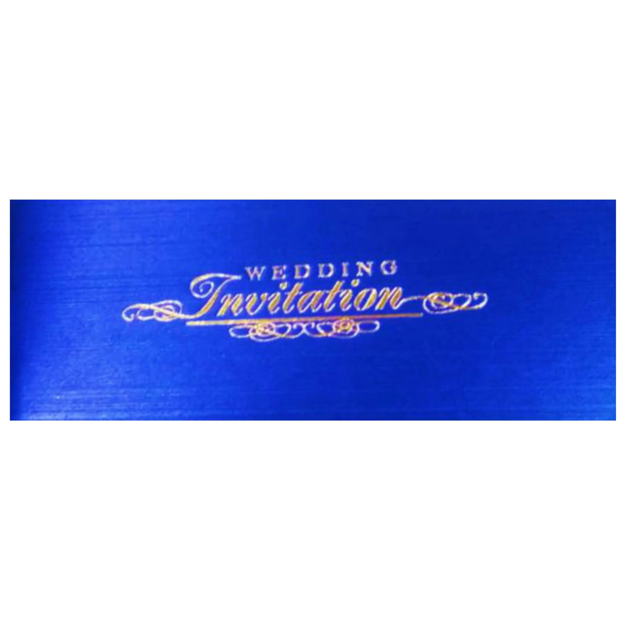 Blue Personal Invitation Card-CXP106 - Image 2
