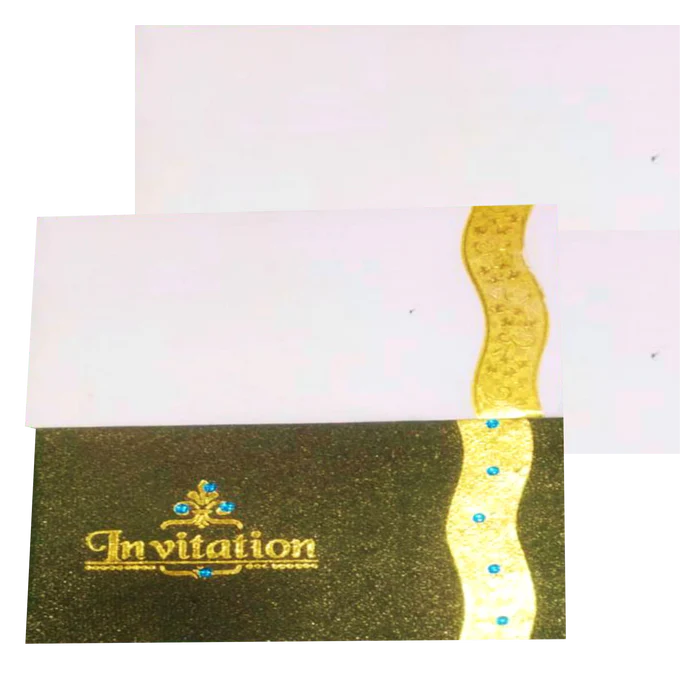Brown Personal Invitation Card-CXP112