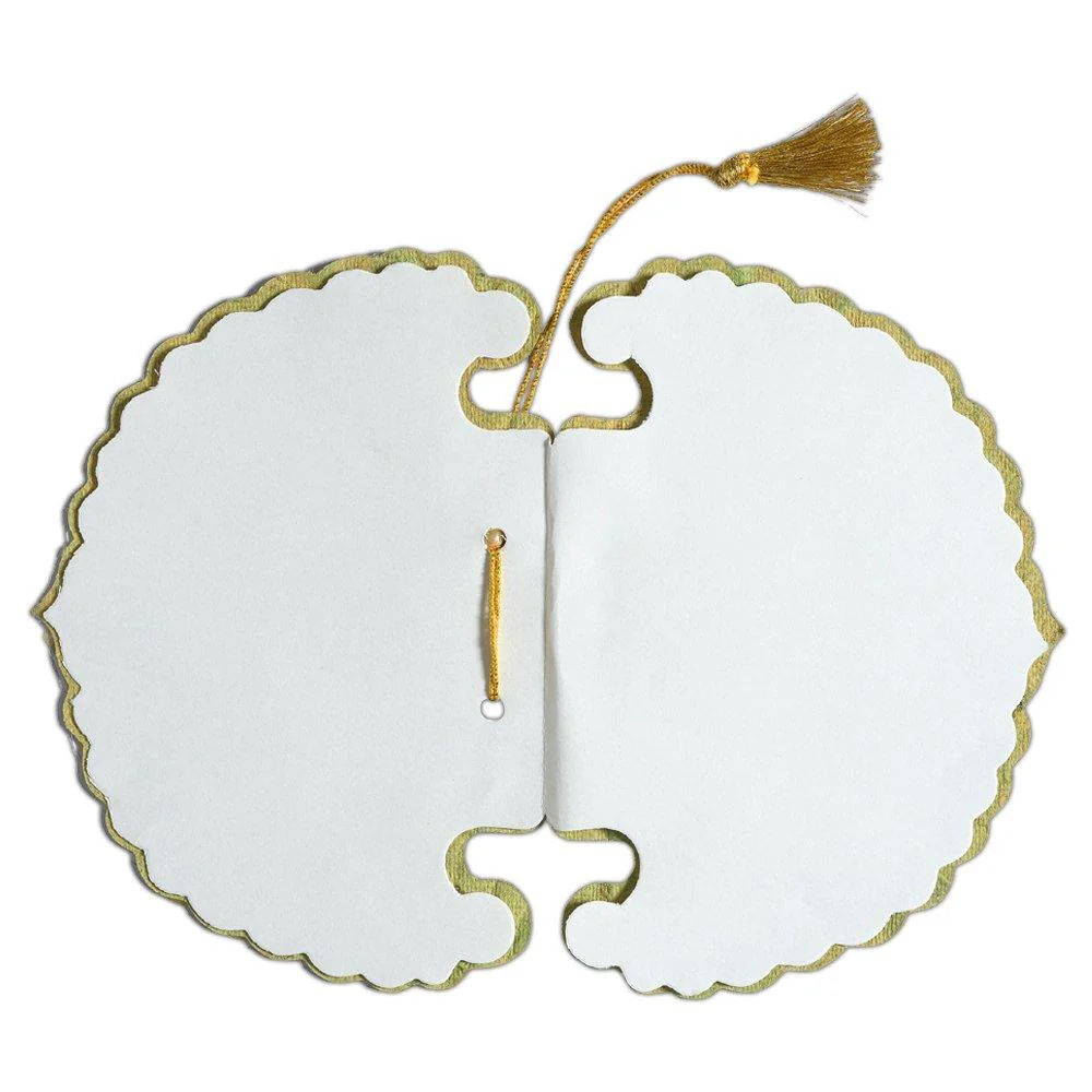 Invitation Card - Designer Hand-Fan Invitation Card-KNK3544 - Image 4