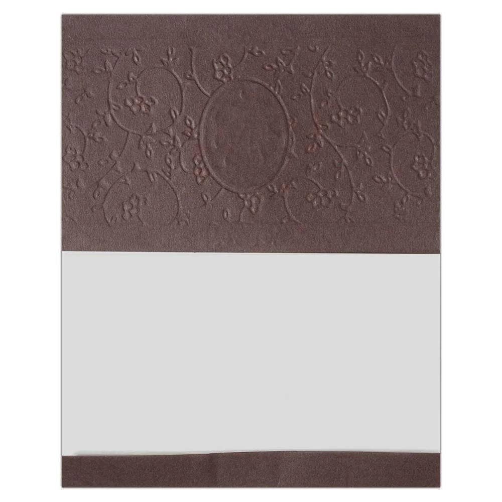 Invitation Card - Devout Golden Ganesh Designer Card-KNK3387 - Image 4