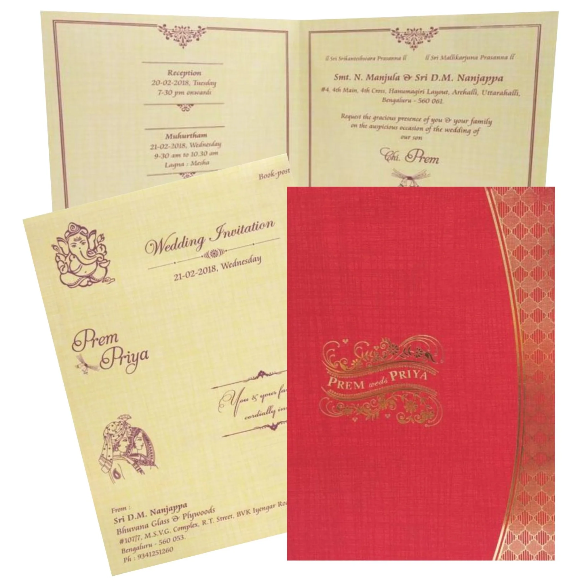 Invitation Card - KNCM804R