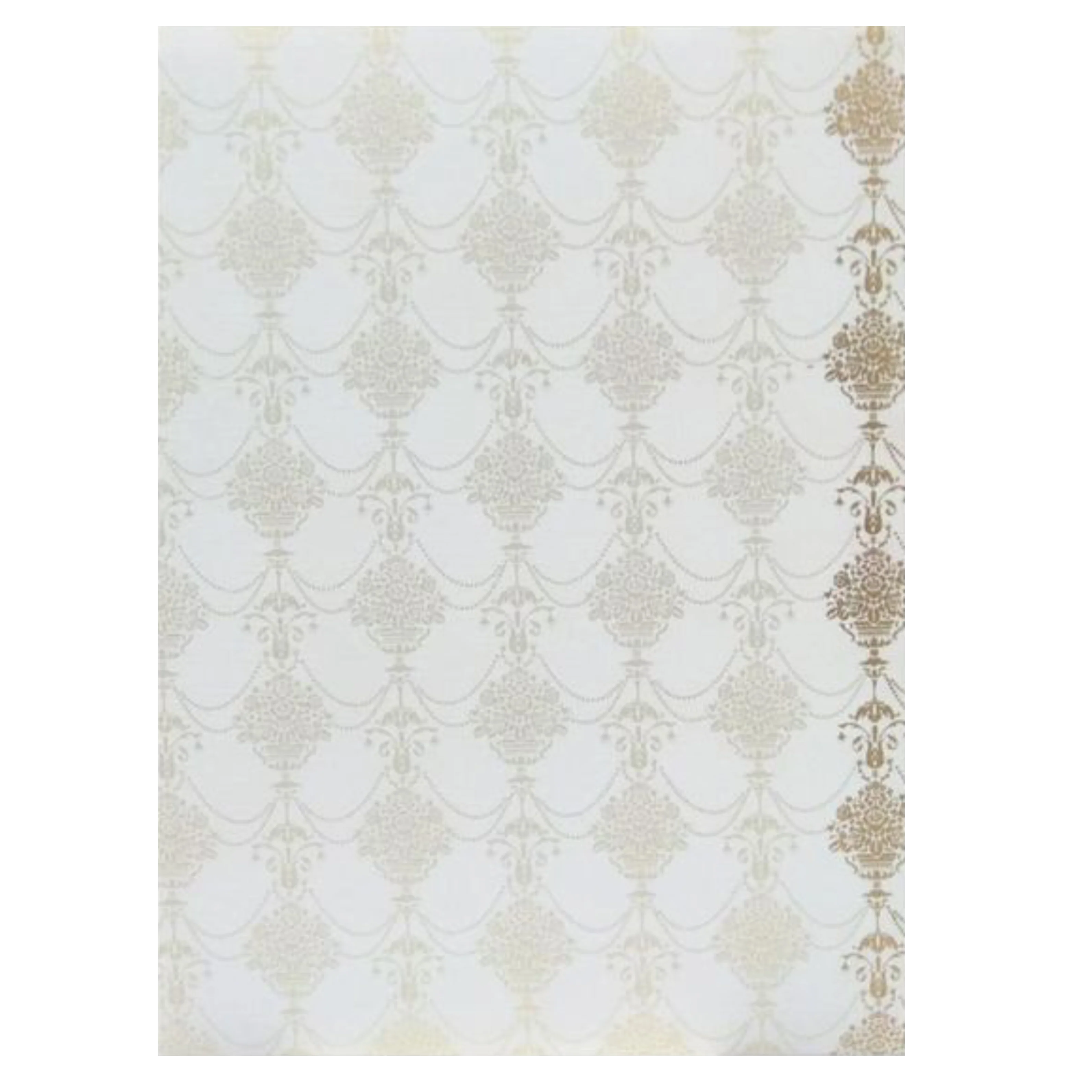 White Floral Invitation Card-KNK1191 - Image 4