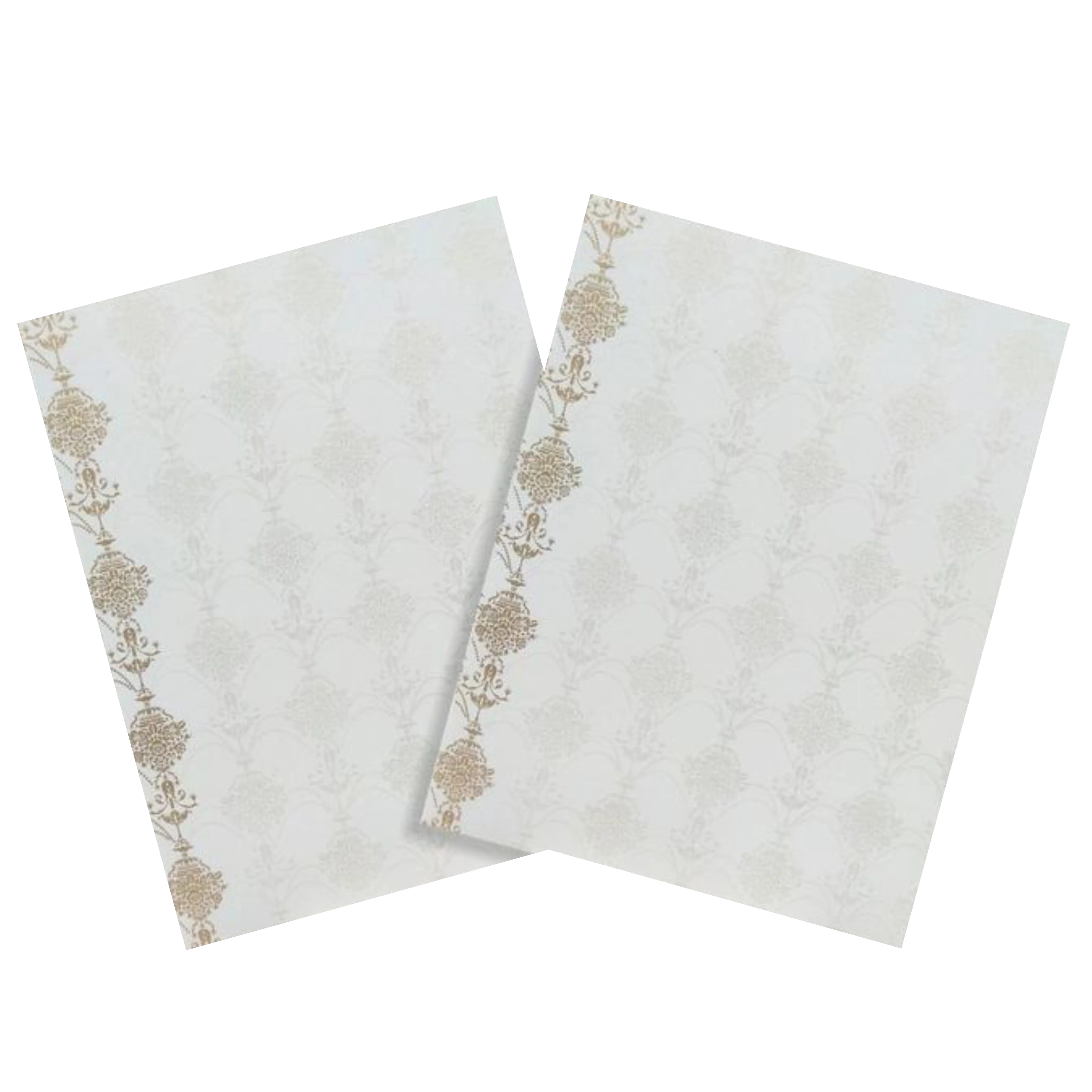 White Floral Invitation Card-KNK1191 - Image 5