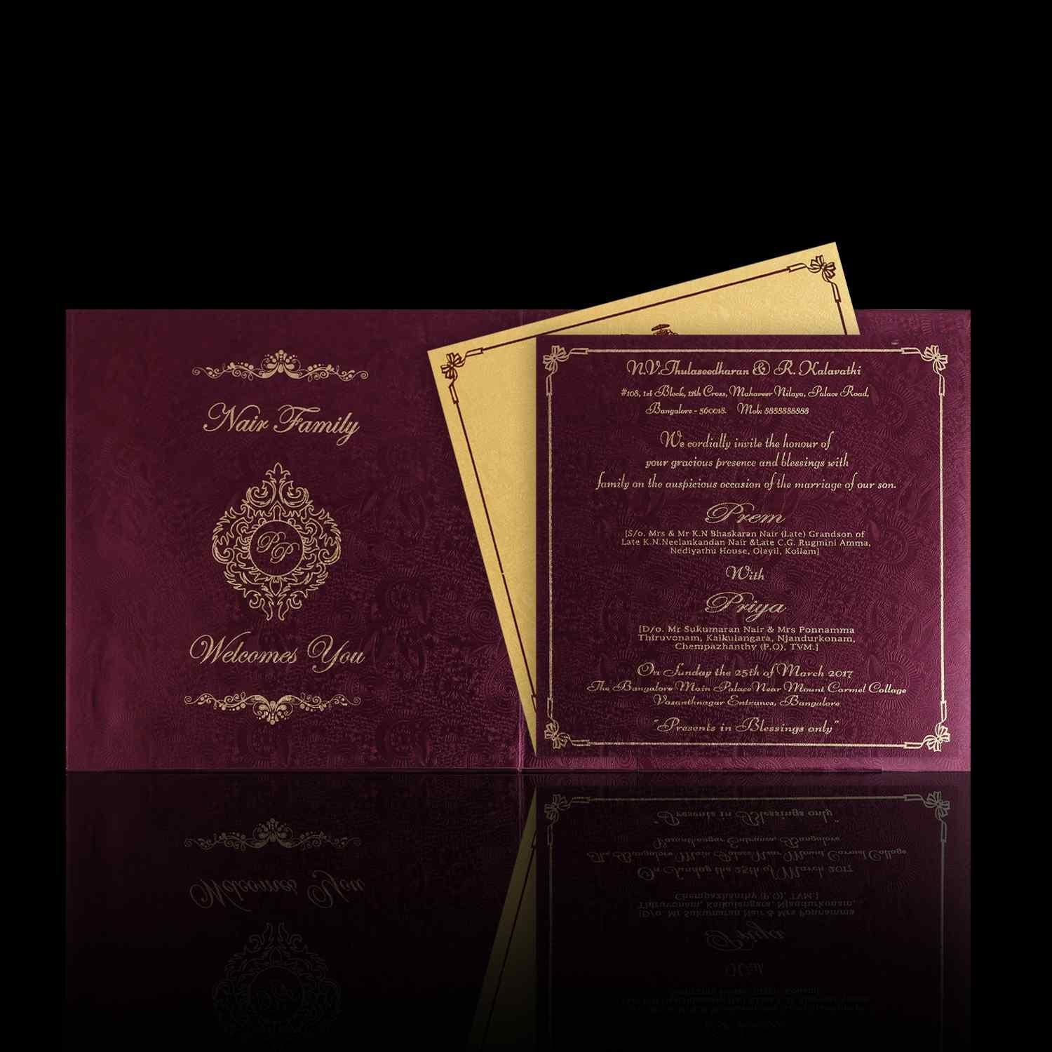 Invitation Card - KNK1821 - Image 5