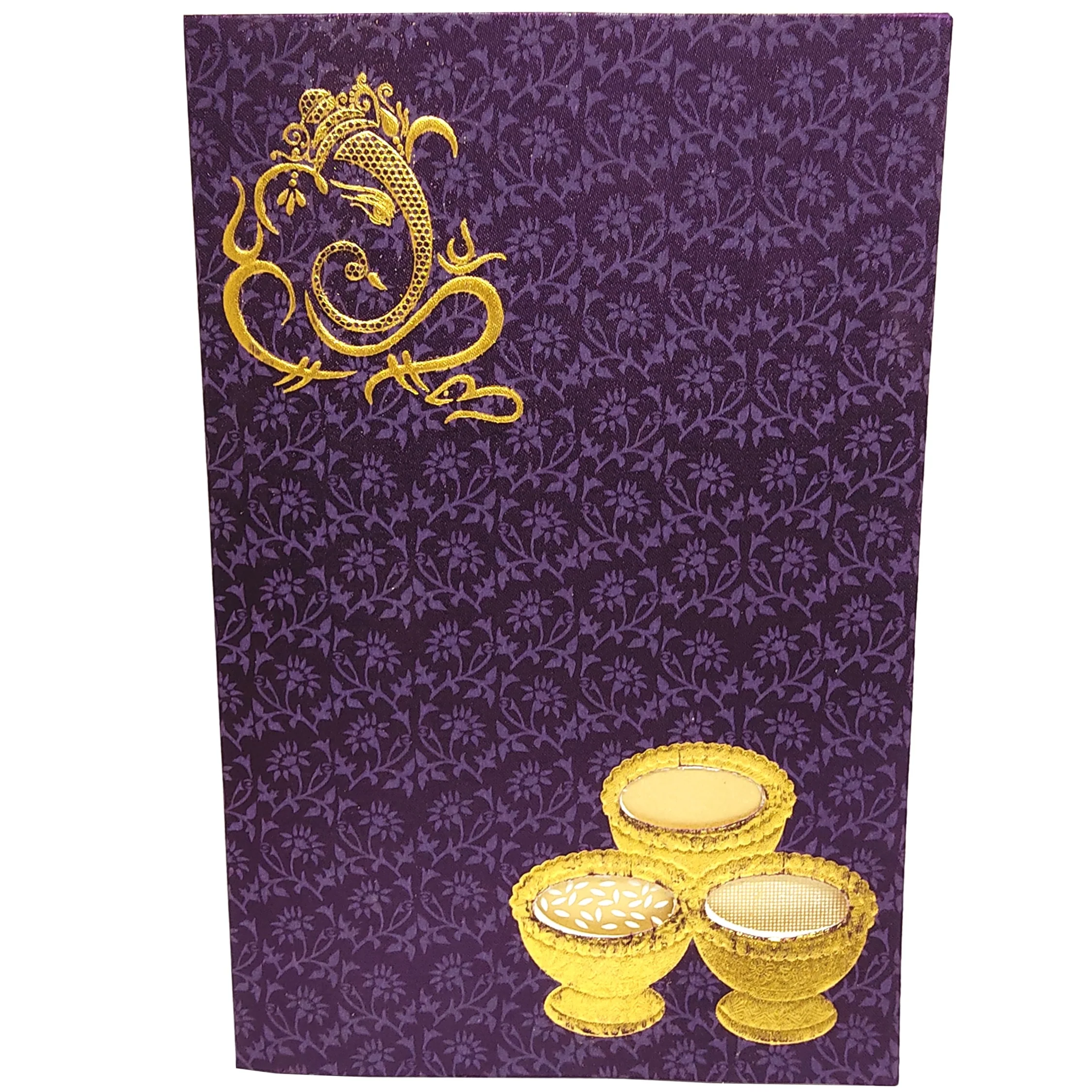 Violet Invitation Card-KNK2009 - Image 3