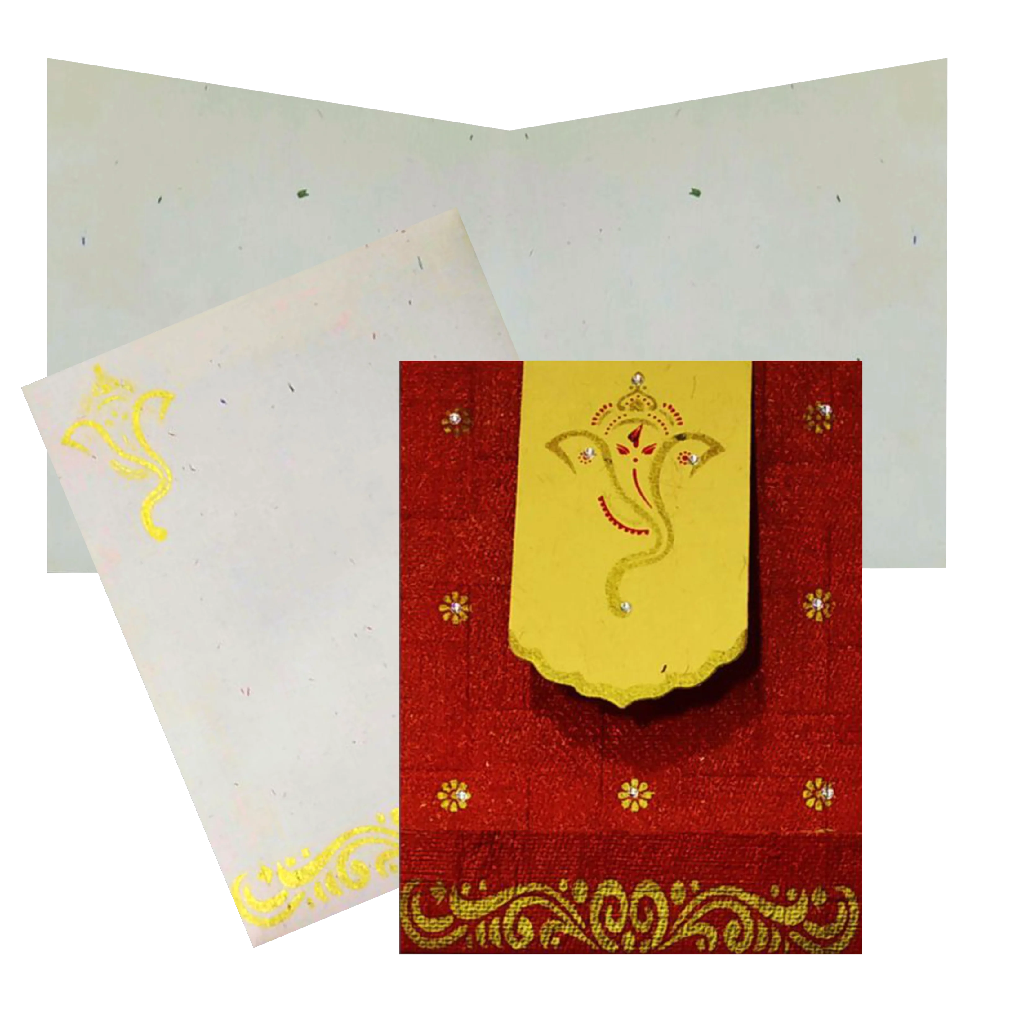 Red Personal Invitation Card-KNK2628