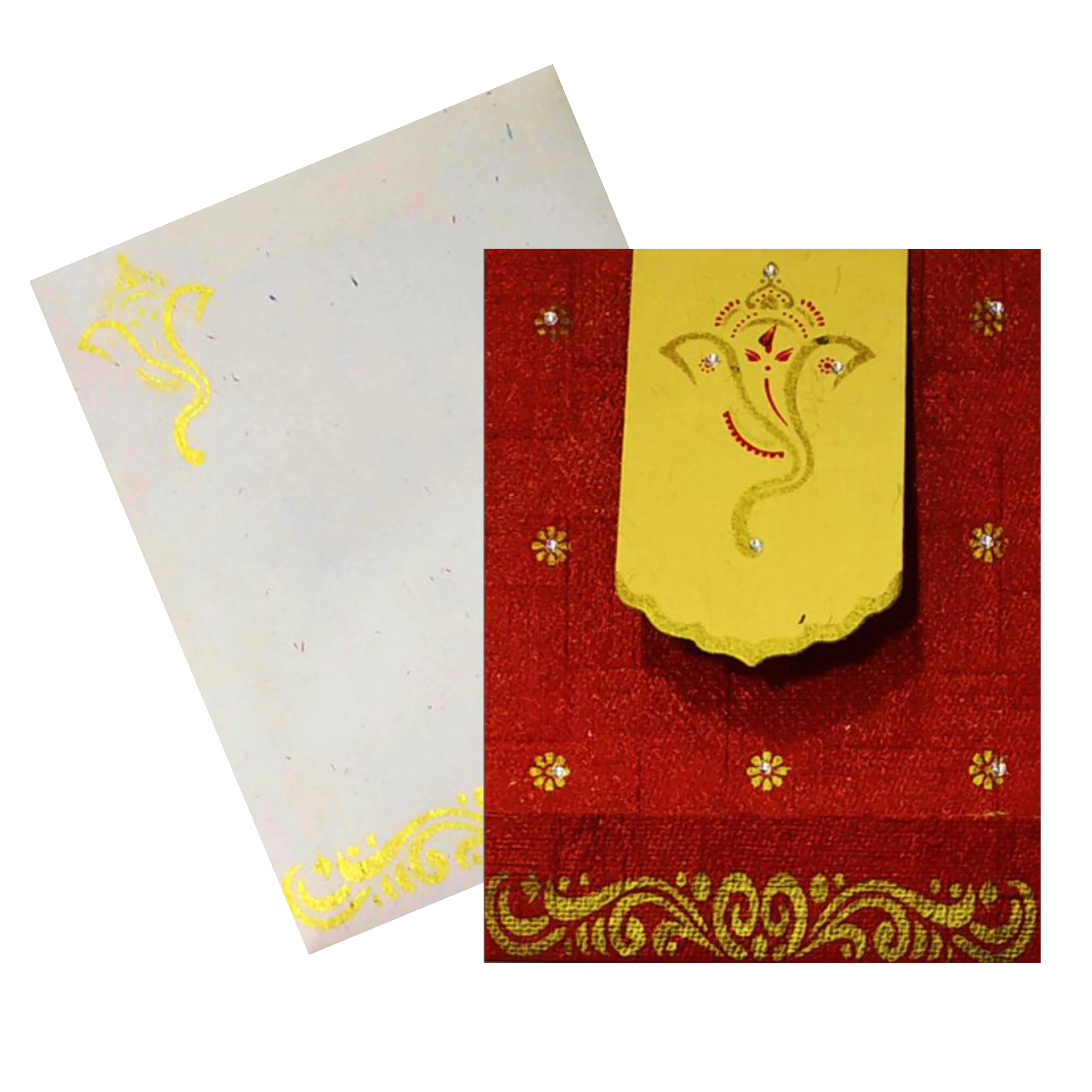 Red Personal Invitation Card-KNK2628 - Image 2