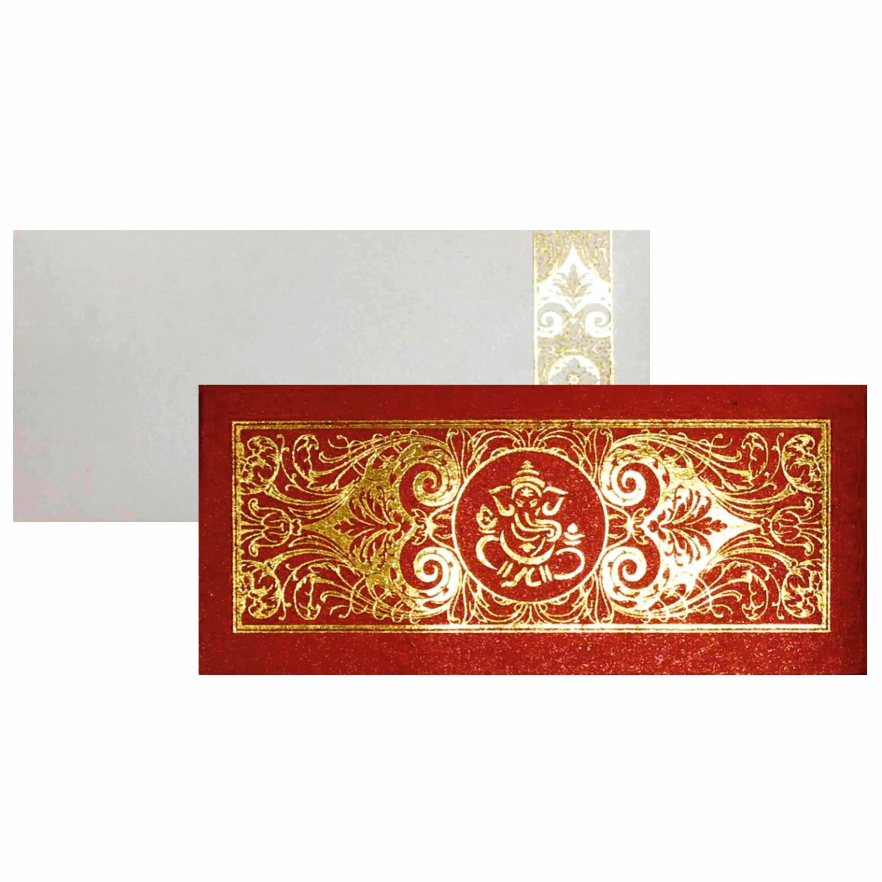 Red Personal Invitation Card-KNK4190 - Image 2