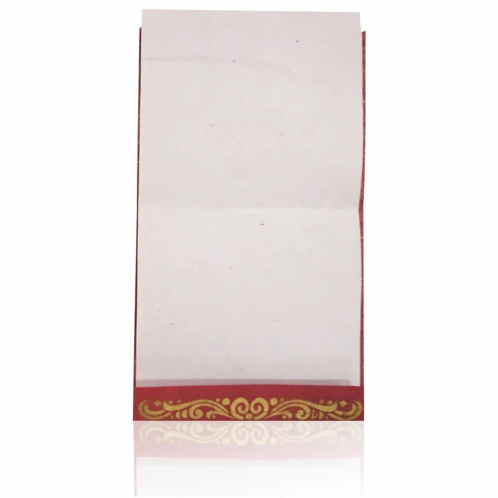Red Ganesha Invitation Card-KNK4742 - Image 4