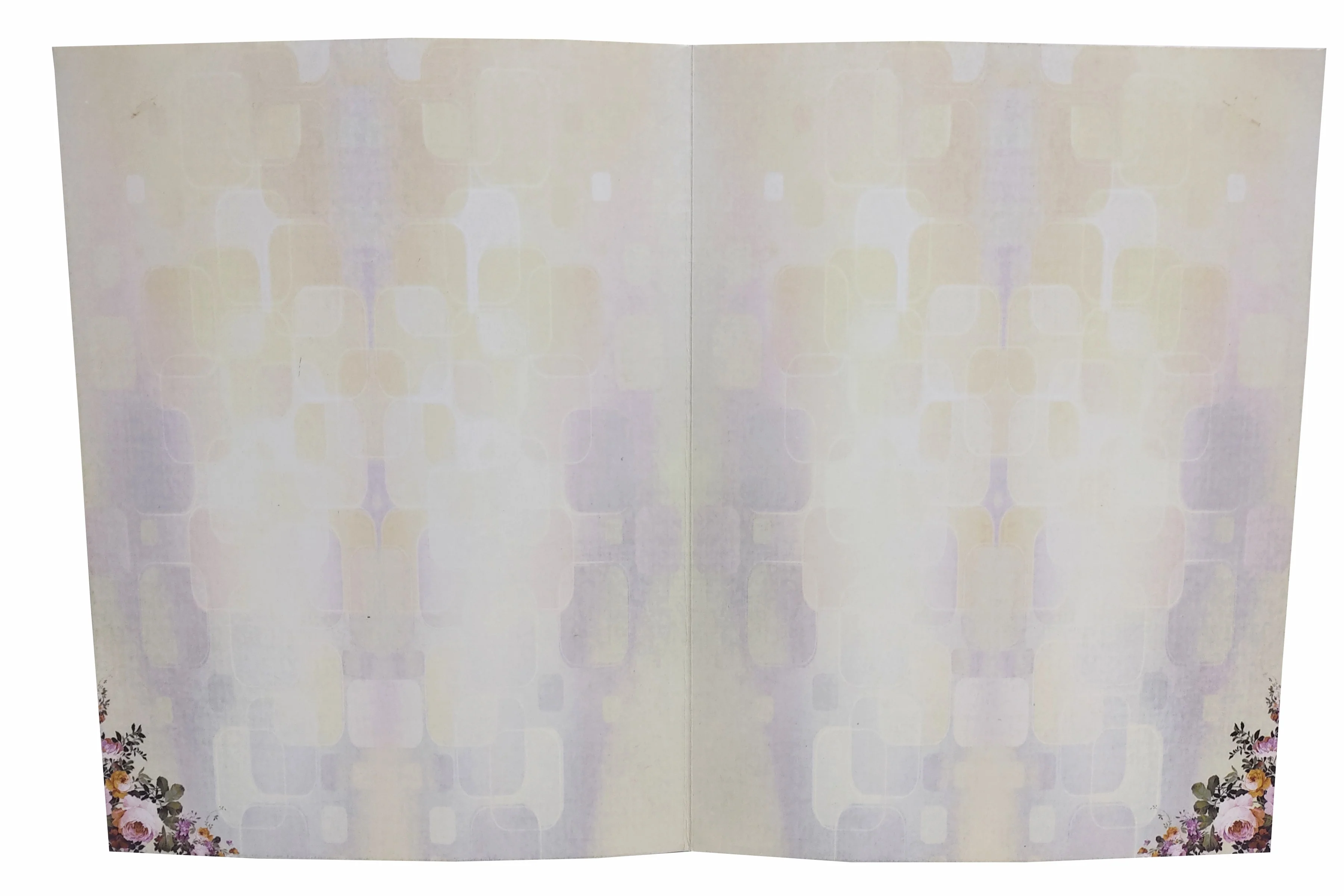 Multicolour Floral Design in Offset With Name Plate-KNKC4038 - Image 5