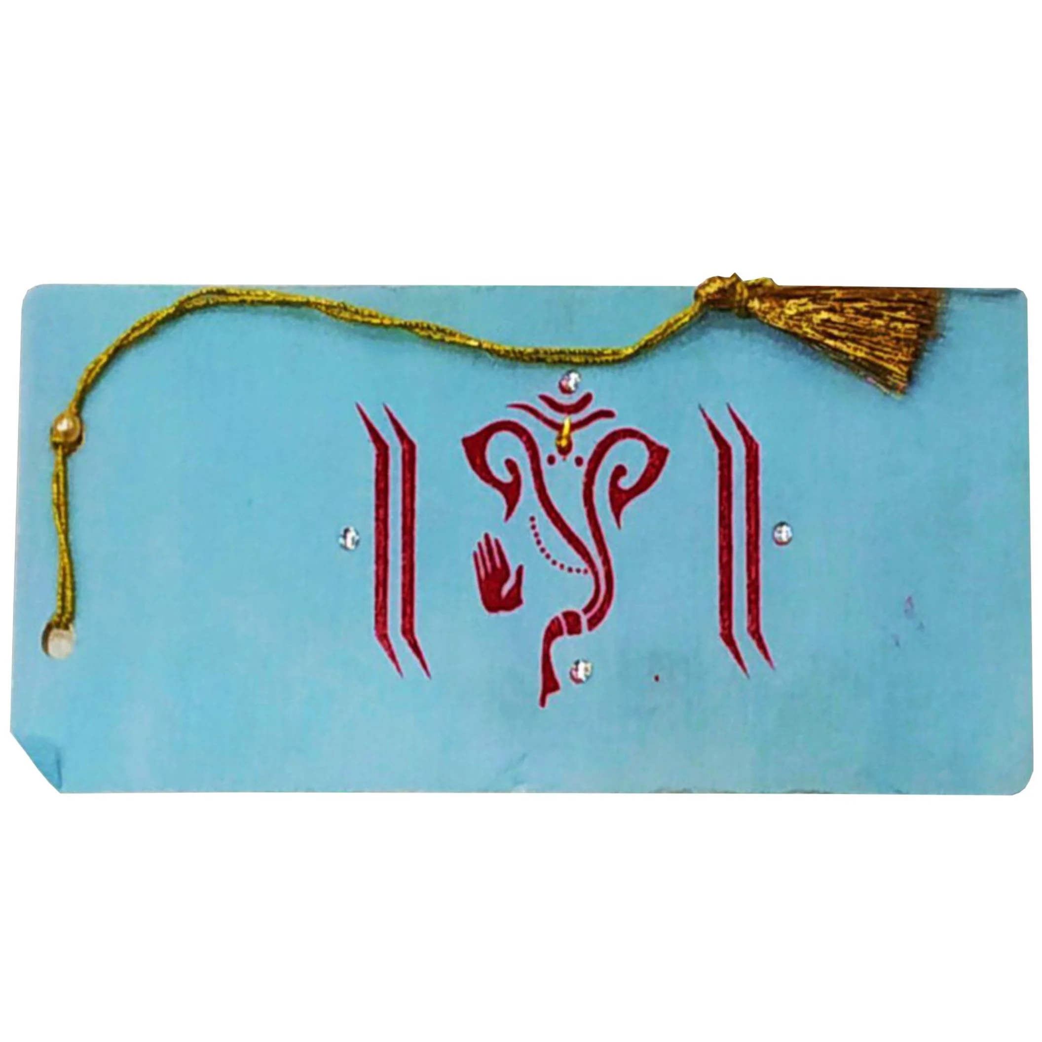 Light Blue Invitation Card-KNKV0408 - Image 2