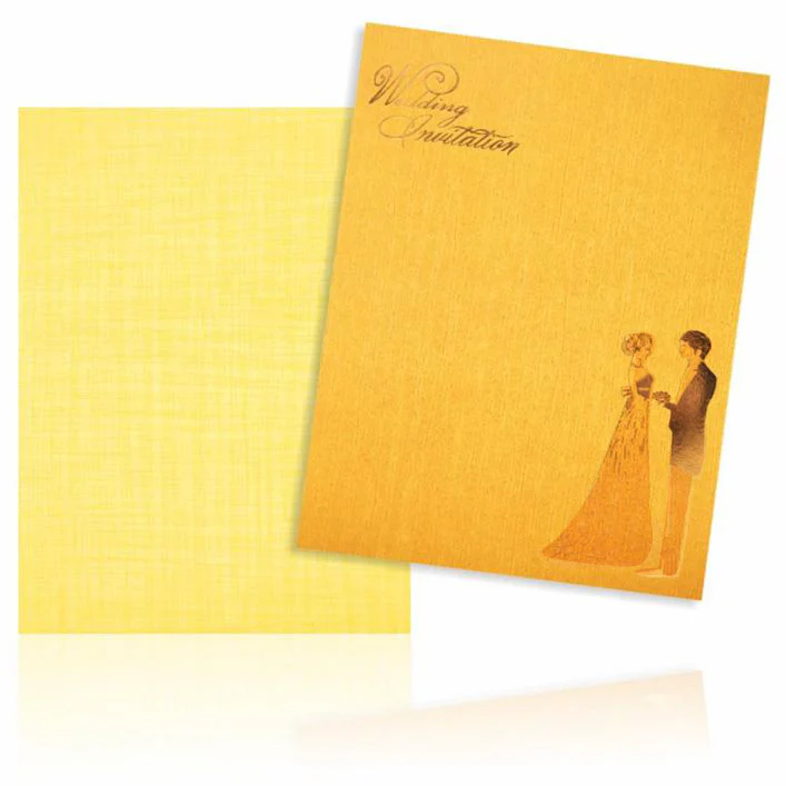 Gold Prince Paper Print Bride And Groom Design-KNPP712G - Image 2