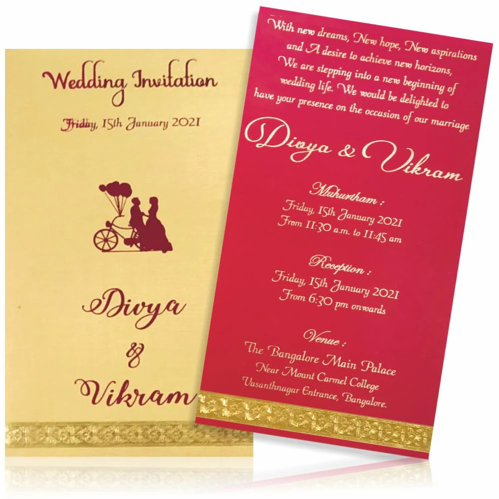 Invitation Card-KNS9001J
